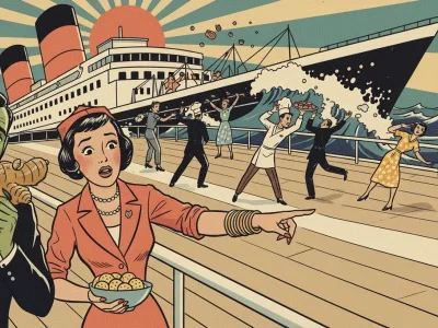 Croisière : guide de survie quand la mer et ton estomac ne sont pas alliés