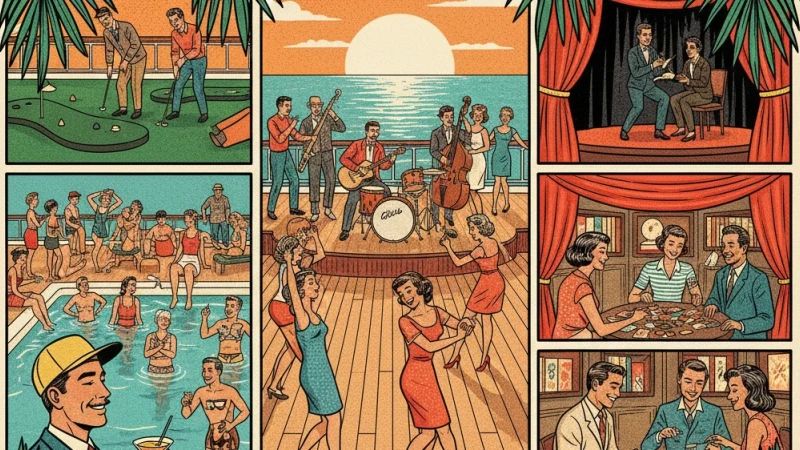 Animations en croisière : vous ne vous ennuierez JAMAIS !