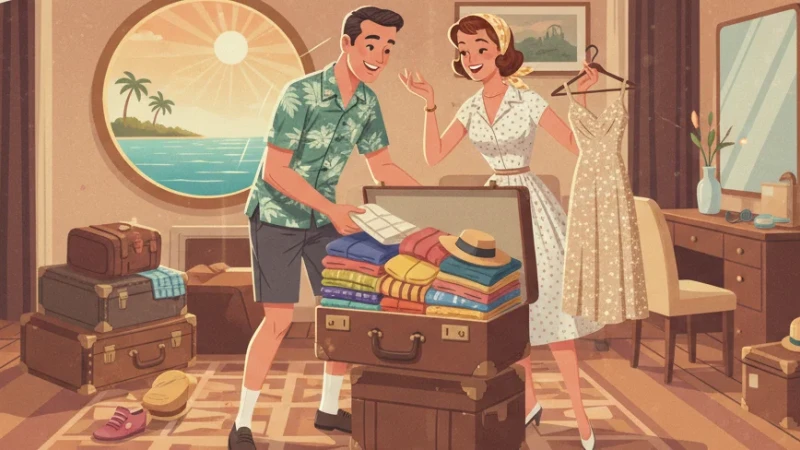 Que mettre dans ma valise pour ma croisière ?