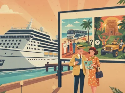 Excursions en croisière : compagnie ou prestataire local ?