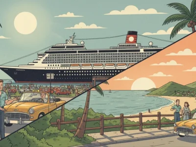 Le taxi à la journée en escale : la meilleure façon de découvrir les Caraïbes et bien plus