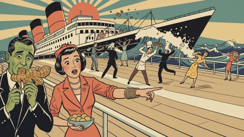 Croisière : guide de survie quand la mer et ton estomac ne sont pas alliés