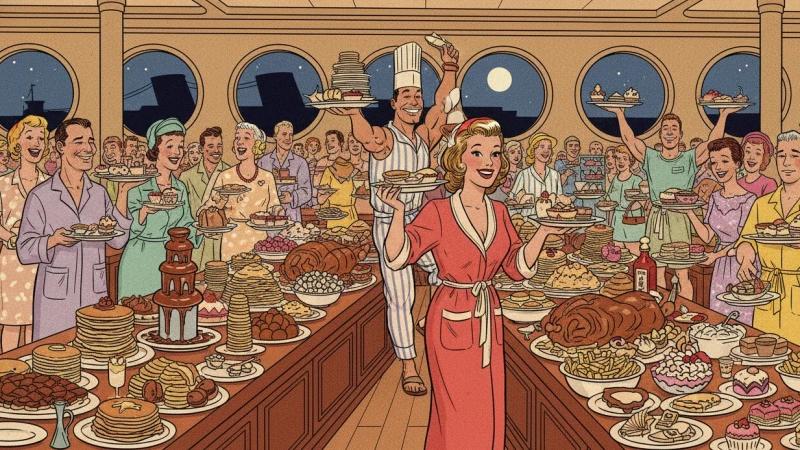 All-inclusive ne voulait pas dire "défi manger 24/7", et pourtant…